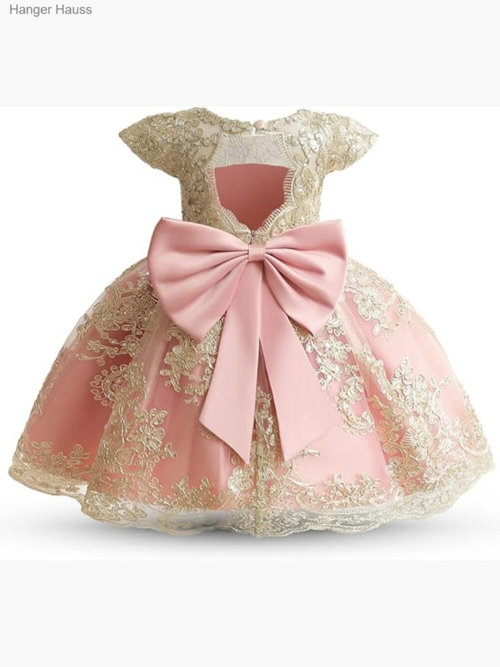Toddler Tulle Flower Princess Wedding Dress Ball Gown